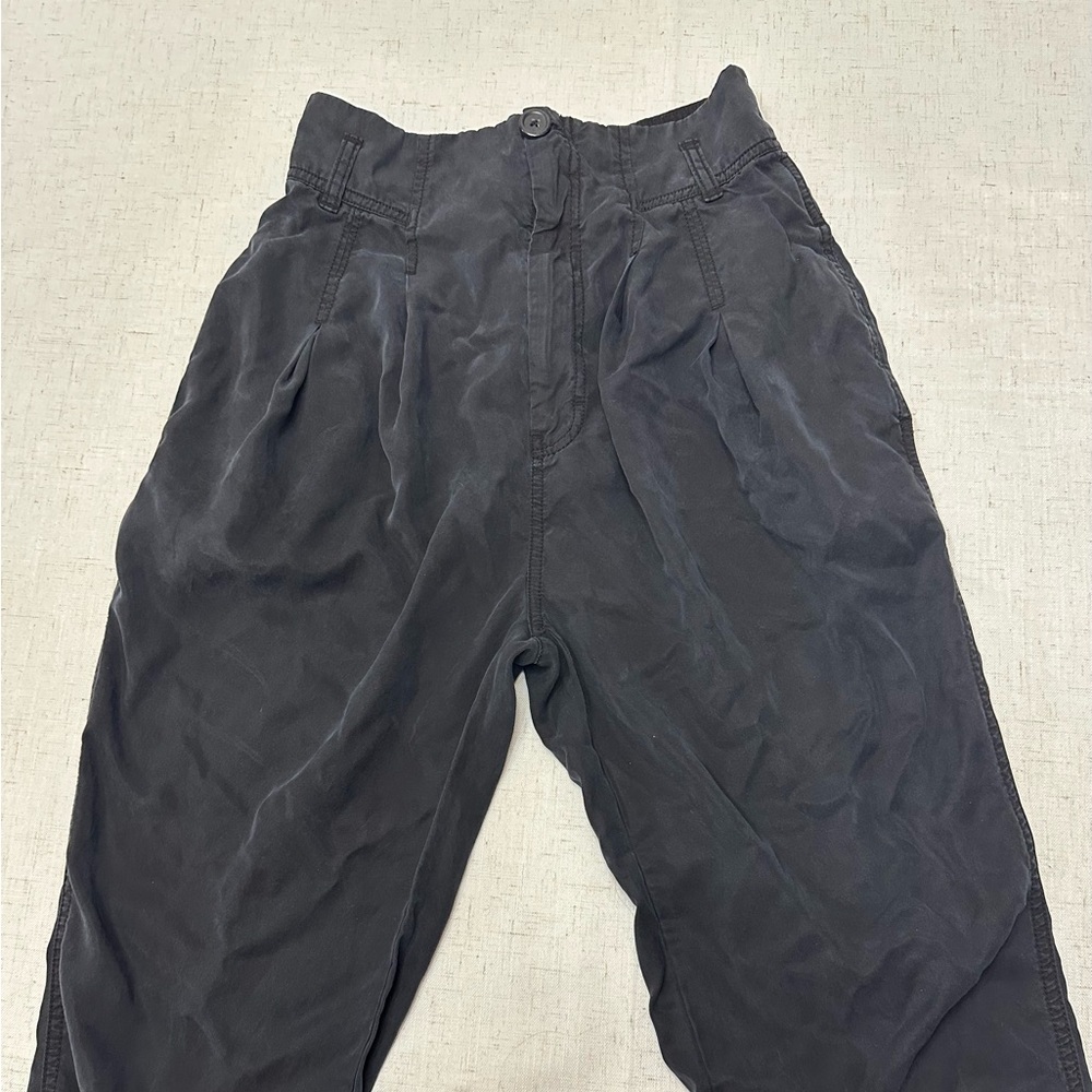 Free People Black Wide Leg Pants - Picture 12 of 13